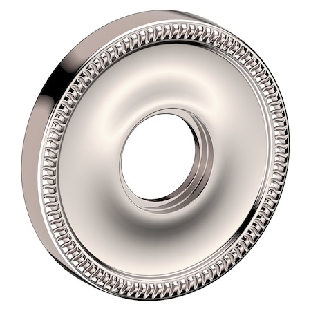 Baldwin Half Dummy Rosettes Lifetime Bright Nickel 5076.055.IDM